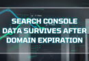 Search Console Data Survives After Domain Expiration